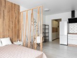Квартира студия с дизайнерским ремонтом — фото 1